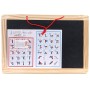 Tabule magnetická oboustranná na křídy / fixy set s písmenky a puzzle