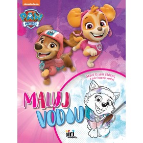 JIRI MODELS Maluj vodou A4 Tlapková Patrola I. omalovánky