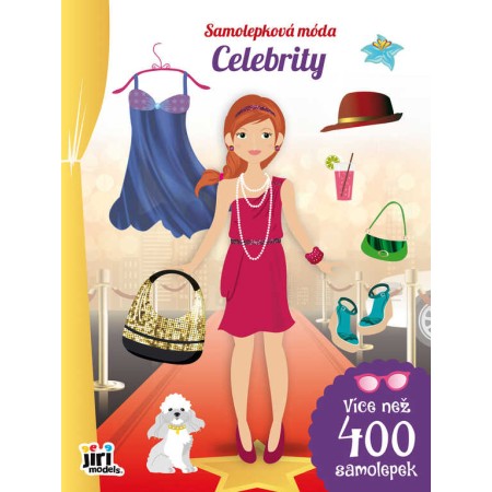 JIRI MODELS Samolepková móda Celebrity 400 samolepek