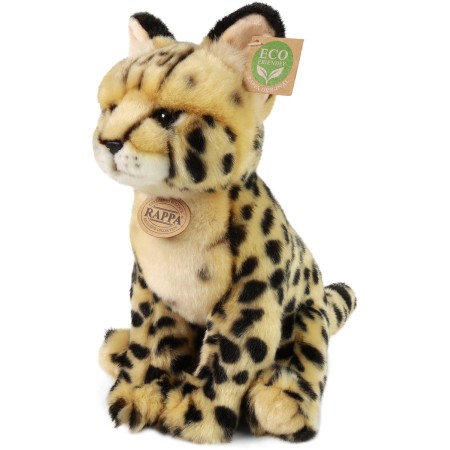 PLYŠ Serval sedící 30cm Eco-Friendly *PLYŠOVÉ HRAČKY*