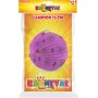 Lampion kulatý 25cm Halloween pavouci fialový na svíčku