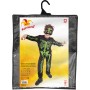 KARNEVAL Šaty kostlivec neon vel. S (105-116cm) 4-6 let *KOSTÝM*