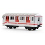 Metro Praha MHD mini kovová souprava 1 vagon volný chod