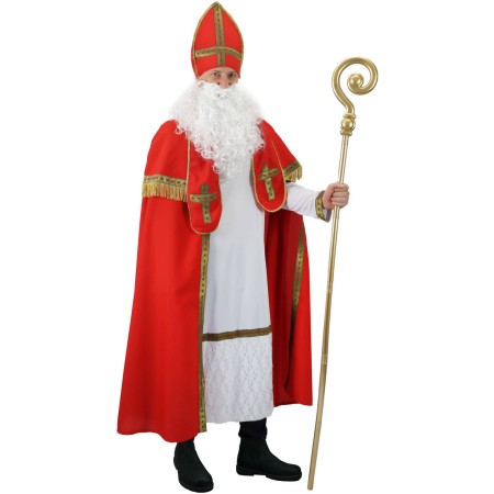 KARNEVAL Šaty Mikuláš exkluzivní pro dospělé E-obal *KOSTÝM*