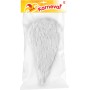 KARNEVAL Křídla andělská s peřím 48cm *KARNEVALOVÝ DOPLNĚK*