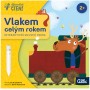 ALBI Kouzelné čtení Kniha interaktivní leporelo Vlakem celým rokem