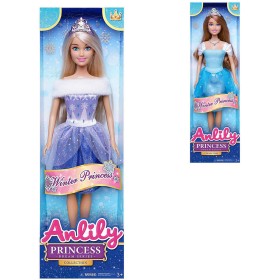 Panenka Anlily Winter Princess zimní princezna 29cm 2 druhy