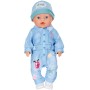 ZAPF Baby Born overal džínový deluxe obleček pro panenku mininko 43cm