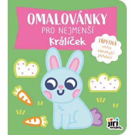JIRI MODELS Omalovánky pro nejmenší Králíček