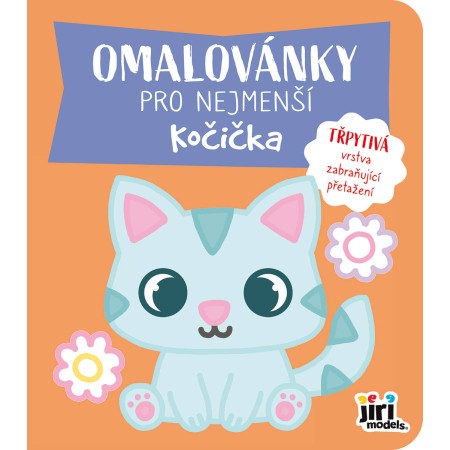 JIRI MODELS Omalovánky pro nejmenší Kočička