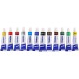 Barvy temperové set 12ks tempery 12ml v krabičce