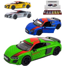 KINSMART Auto model Audi R8 Coupe (Livery Edition) kov PB 13cm 4 barvy