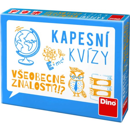 DINO Kapesní kvízy Všeobecné znalosti 150 otázek