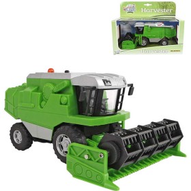 Kombajn kovový 20cm na setrvačník na baterie Světlo Zvuk v krabici