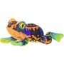 PLYŠ Žába 20cm sedící na baterie 4 barvy Zvuk *PLYŠOVÉ HRAČKY*