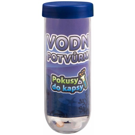 ALBI SCIENCE Pokusy do kapsy Vodní potvůrka dětský experimentální set