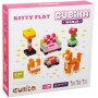 CUBIKA DŘEVO Pixel Stavebnice 3D Pokojík s kočičkou 200 dílků 1x1cm