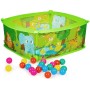 Ohrádka baby bazének set s 50 kuličkami 75x75x30cm pro miminko