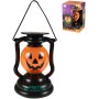 Lucerna halloween svítidlo dýně párty dekorace lampa na baterie Světlo Zvuk