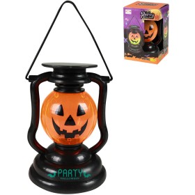 Lucerna halloween svítidlo dýně párty dekorace lampa na baterie Světlo Zvuk