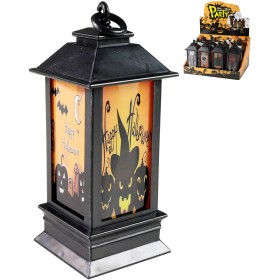 Lucerna halloween svítidlo párty dekorace lampa na baterie Světlo 4 druhy