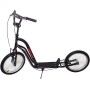 KUBISPORT Koloběžka Tornado 16"/16" pro děti i dospělé černá