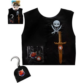 KARNEVAL Pirátská vesta dětká set s doplňky *KOSTÝM*