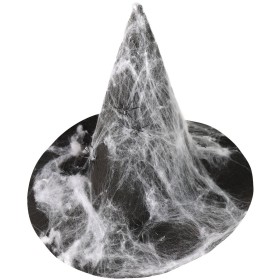 KARNEVAL Klobouk čarodějnický s pavučinou *KARNEVALOVÝ DOPLNĚK*