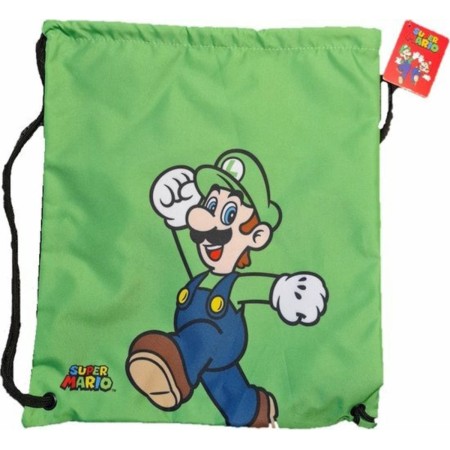 Sportovní vak Super Mario Luigi školní stahovací pytel na záda