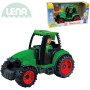 LENA Truckies traktor 17cm set baby autíčko + panáček 01624 plast