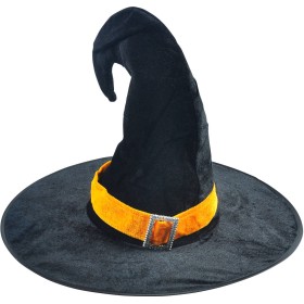 KARNEVAL Klobouk čarodějnický černý *KARNEVALOVÝ DOPLNĚK*