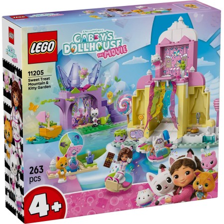 LEGO GABBYS DOLLHOUSE Cukrová hora a Kočičí zahrádka 11205 STAVEBNICE
