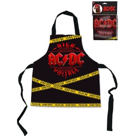 Zástěra kuchyňská AC/DC univerzální velikost pro dospělé