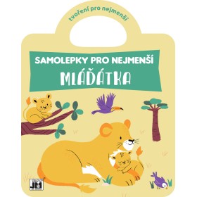 JIRI MODELS Samolepky pro nejmenší Zvířátka mláďátka