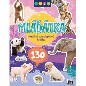 JIRI MODELS Naučná samolepková knížka Mláďátka