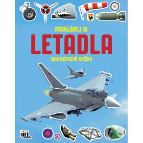 JIRI MODELS Poskládej si letadla samolepková knížka