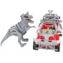 Auto terénní herní set dinosaurus s figurkou a doplňky plast