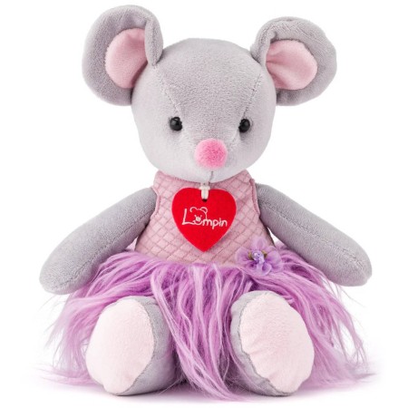 LUMPIN PLYŠ Myška Akiko 30cm šedá *PLYŠOVÉ HRAČKY*