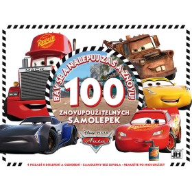 JIRI MODELS Album samolepky Auta (Cars) Bav se a nalepuj zas a znovu!