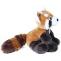 PLYŠ Medvídek Panda červená 28cm sedící Eco-Friendly *PLYŠOVÉ HRAČKY*