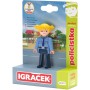 EFKO IGRÁČEK Policistka povolání set figurka kloubová s doplňky