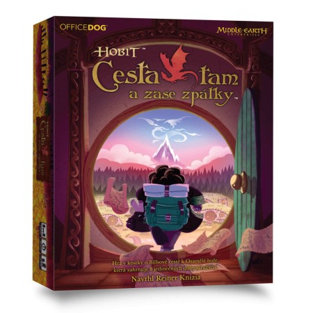 ASMODEE HOBIT: Cesta tam a zase zpátky hra v kostky