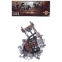 Rytíři akční figurky 6cm s bojovými vozy herní set v sáčku