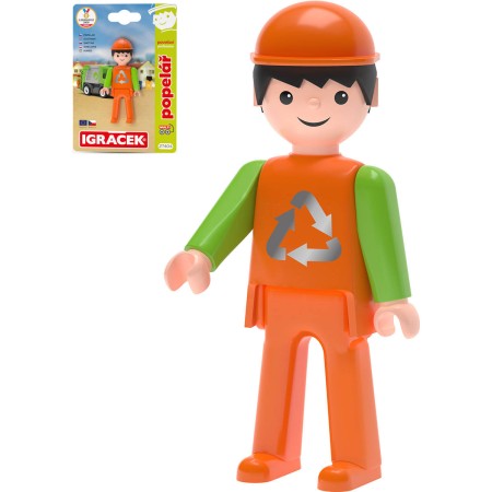 EFKO IGRÁČEK MultiGO Popelář figurka kloubová na kartě