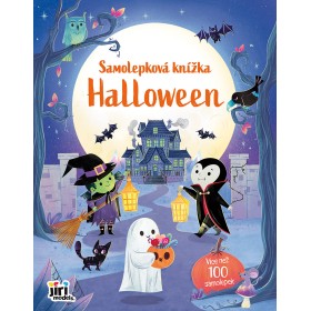 JIRI MODELS Samolepková knížka Halloween 100 samolepek
