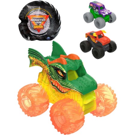 SPIN MASTER Auto Monster Jam mini sběratelské 12 druhů serie 1 v sáčku
