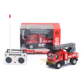 RC Auto požární na vysílačku na baterie 1:64 Světlo