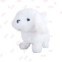 MAC TOYS Pejsek bílý interaktivní zvířátko chodící na baterie Zvuk PLYŠ