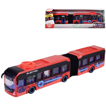 DICKIE Autobus kloubový městský Volvo 7900E volný chod plast