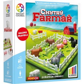 MINDOK HRA SMART Chytrý farmář hlavolam pro 1 hráče
